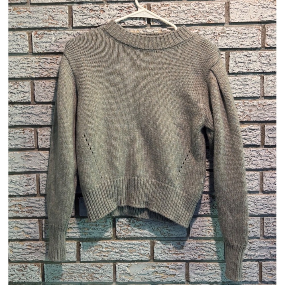 Sessun Ditty Sweater Wool Alpaca Blend Crew Neck Knit Size S